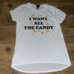 Juniors halloween shirt size large